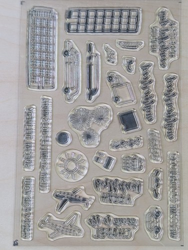 Stampin' Up "In The City" Hostess Edition Set Of 60 Photopolymer Stamps - Picture 5 of 5