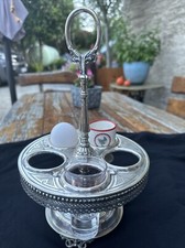 Schnapsglastr&auml;ger / Menage ,Gr&uuml;nderzeit / Jugends. , drehbar, vielseitig,