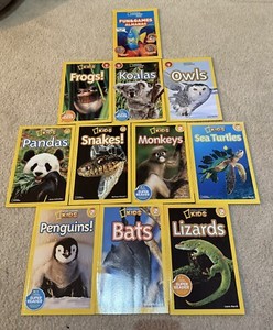 Lot of 11 National Geographic Kids books