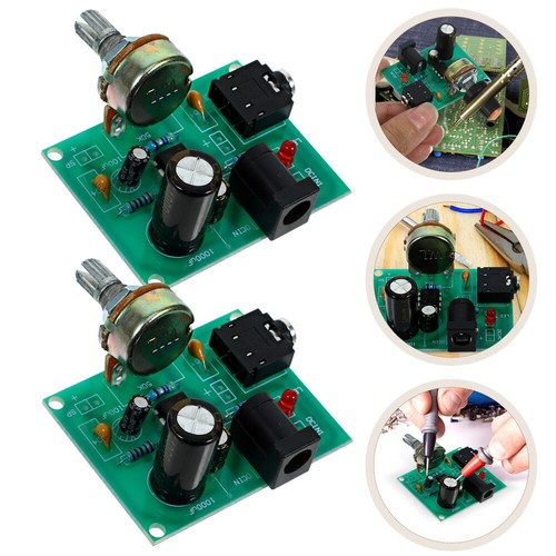 2 Sets Verstärkerplatinen-Kit Stereo-Verstärkerplatine Elektronik-Bausatz - Bild 5 von 12
