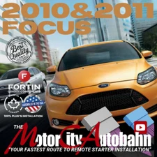 2010 & 2011 Ford FOCUS 100% PLUG'N Remote Start Kit. SEE PHOTOS!