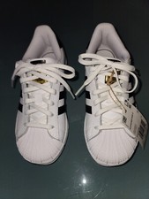 adidas Grand Court Boys Tennis Shoes / Black Stripe Trim on sides/13.5 NIB