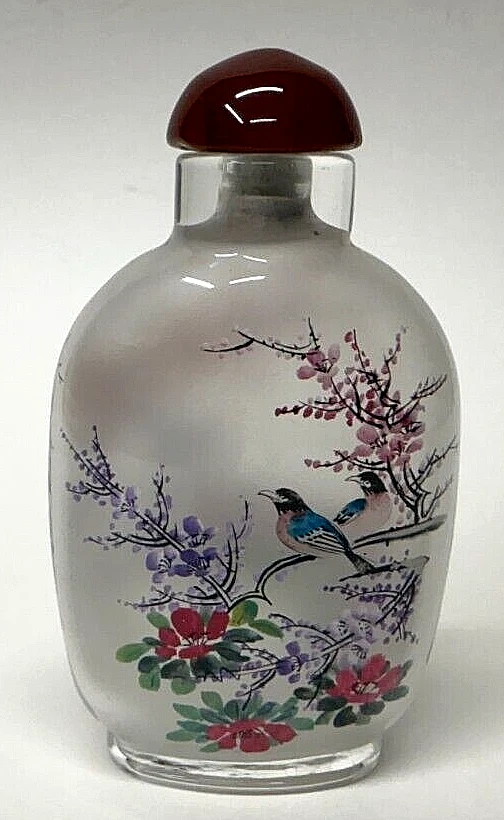 鼻煙壺　中国古美術 细腻工艺，鼻烟壶的独特魅力。#鼻烟壶#传统工艺#文化遗产#古董收藏