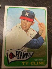 1965 Topps #63 Ty Cline Braves