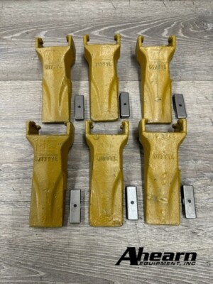 V17 Style Digging TEETH 6 PK & LOCK PINS Excavator V17TYL