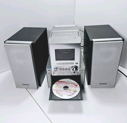 Panasonic SA-PM17 kompakte Bi-Amp Stereoanlage, Receiver, Kassette & 5-CD-Radio - Bild 3 von 24