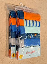 Cat Jack Briefs Boys XL 16 Blue Orange Shark Seal 100 Cotton 2 Packs 14 PR