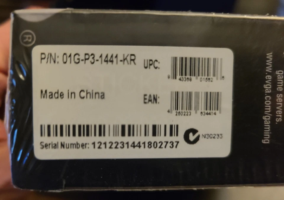 NVIDIA EVGA GeForce GT 440 01G-P3-1441-KR 1GB DDR3 Video Card - NEW SEALED BOX - Image 3 of 3