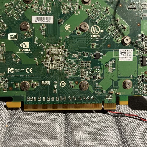 Scheda grafica Dell NVIDIA GeForce GTS 240 (9JDYJ) 1 GB GDDR3 SDRAM PCI Express - Foto 6 di 8