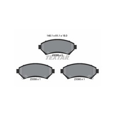 Plaquette de frein Chevrolet TRANS SPORT