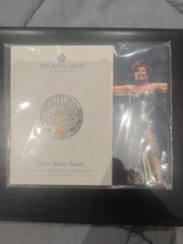 Dame Shirley Bassey 2023  £5 Pound Brilliant Uncirculated Colour Coin only 5000