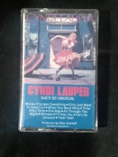 CYNDI LAUPER -SHE'S SO UNUSUAL CASSETTE