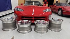 Full Set Of Original Oem 18-inch Chrome Second-gen Dodge Viper Wheels