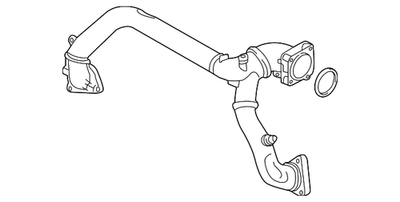 #ad Genuine Audi Pressure Pipe 06M 145 674 EP $118.32