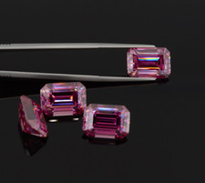 2.00 Ct Emerald Cut Natural D Color Loose Lab Grown CVD Diamond VVS1 Certified