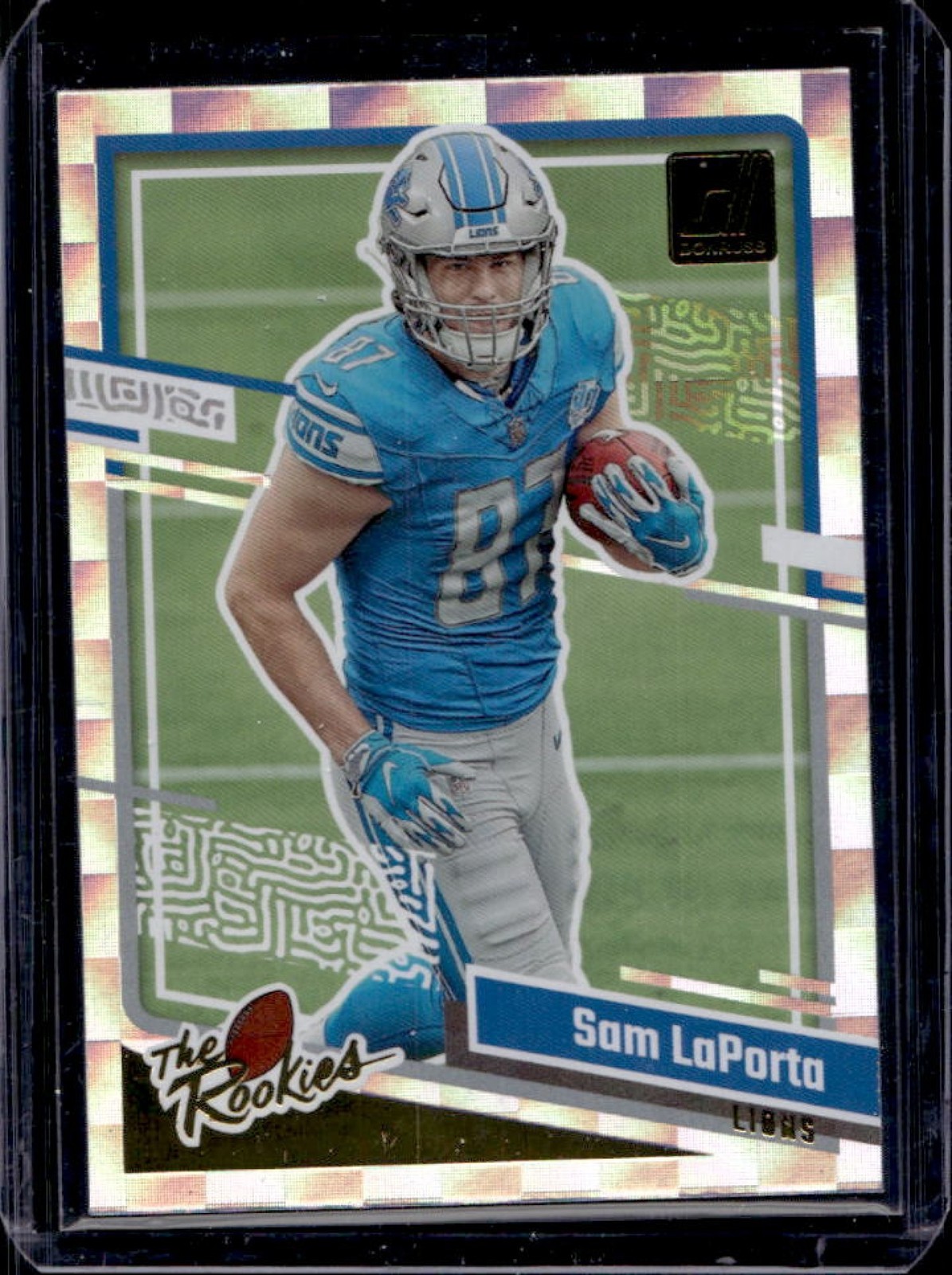 2023 Donruss Sam LaPorta The Rookies Rookie RC #12 Lions
