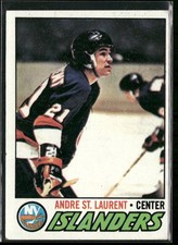 1977-78 Topps Andre St. Laurent #171 New York Islanders