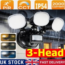 150W LED Floodlight PIR Motion Sensor Flood Security Light Outdoor Street Lights