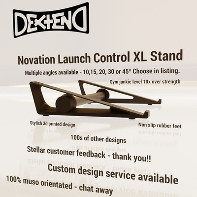 Erweiterter hochwertiger 3D-gedruckter Ständer für Novation Launch Control XL MK 1 2 3