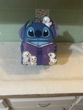 Nwt Loungefly Disney Lilo And Stitch Story Time Duckies Mini Backpack