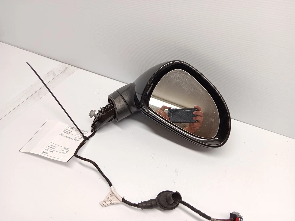 Espejo retrovisor puerta derecha pasajero negro 13-16 Porsche Boxster Cayman 981  Foto 3 de 4