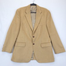 Polo University Club Ralph Lauren Blazer Men 41R Camel Tan Sport Coat 2 Button