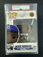 Jackie Robinson Brooklyn Dodgers Funko Pop Sports Legends #42 PSA 10 GEM MINT