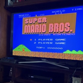 Nintendo Super Mario Bros. / Duck Hunt / World Class Track Meet NES TESTED