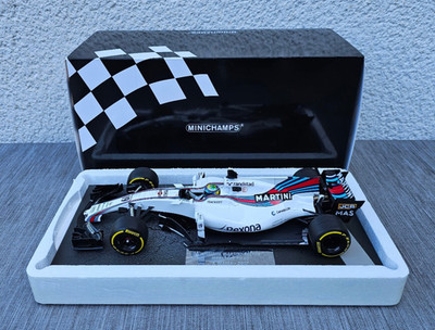 1:18 Minichamps Felipe Massa Williams Martini Racing Mercedes FW40 2017
