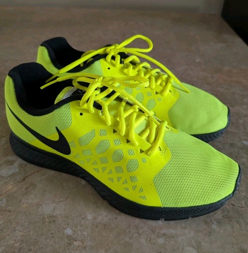 Nike Zoom Pegasus 31 (2015) Running Shoes Neon Yellow #652925-700 Men Size 10.5
