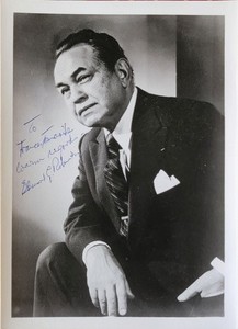 Edward G. Robinson Signed Autographed 5x7 Photo