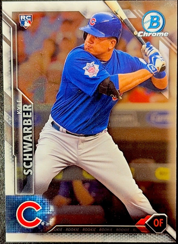 2016 Bowman Chrome - Kyle Schwarber #31 (RC)