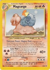 Magcargo 33/64 Uncommon Neo Revelation Pokemon Unlimited Lightly Played on eBay
