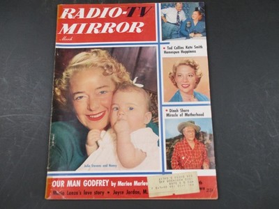 Radio-TV Mirror Magazine March 1952 Vol.37 No.4 Julie Stevens; Dinah Shore VTG