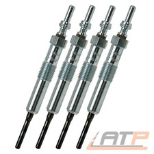 4x SATZ SET GL&Uuml;HKERZE GL&Uuml;HKERZEN F&Uuml;R RENAULT FLUENCE GRAND SCENIC 3 09- 1.5 dCi