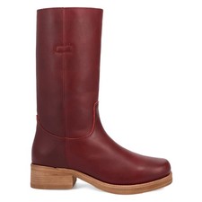 Dingo Dutton Round Toe Pull On  Mens Red Casual Boots DI2306-600