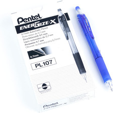 Energize-X Mechanical Pencil 0.7Mm Blue Barrel, Box of 12 PL107C 