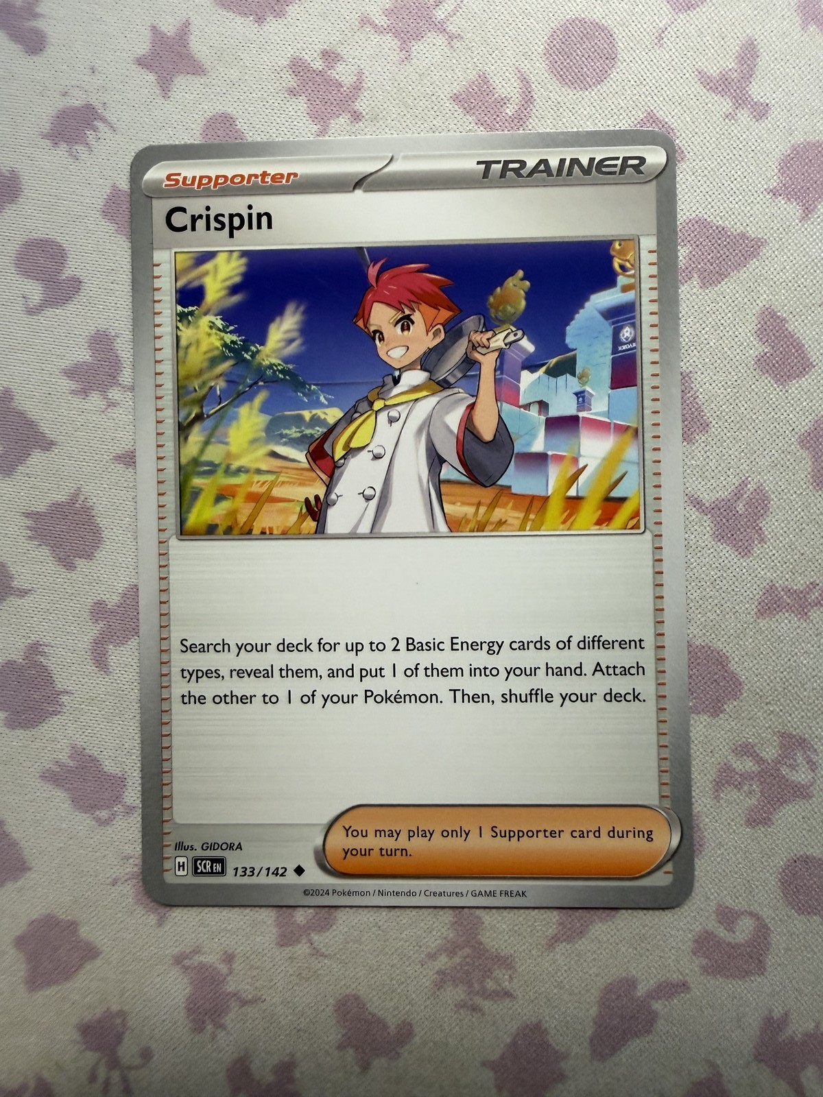 Crispin - Uncommon SV07: Stellar Crown 133/142 NM