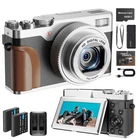 Digital Camera 5K 64MP 18X video camera W/32GB TF For Youtube tested working