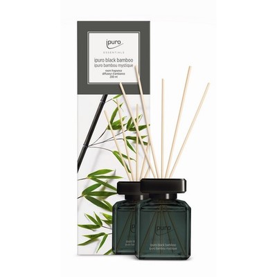 Essentials by Ipuro Black Bamboo 200ml Duftträume (5er Pack)