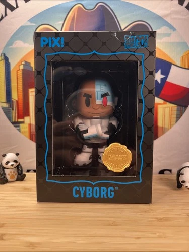 Thrilljoy PIX Cyborg Chase Vinyl Figure - Teen Titans Go DC Comics Beast Boy