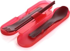 Toothpick, Chopsticks, Spoon, GoBites Quattro | Travel & Camping Utensils |
