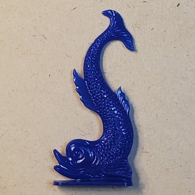 1948 Fish (blue) Nosco Animal Flat Stand-Up CRACKER JACK Z-1111