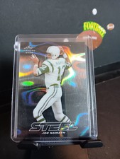 2023 Leaf Trinity (Mega Box) #S-49 Joe Namath Steel Lava Silver
