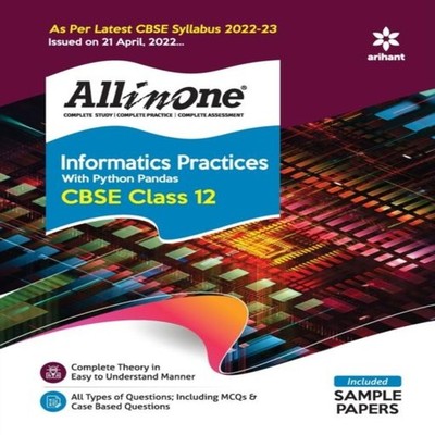 CBSE All In One Informatics Practices with Python Pandas Class 12