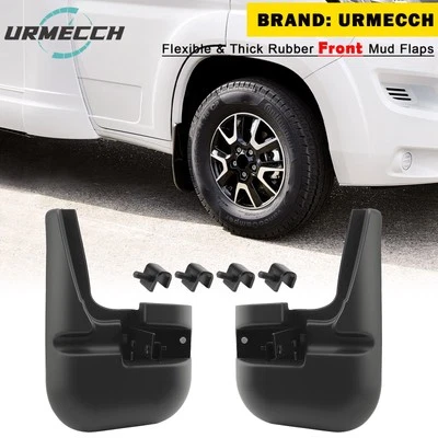 FRONT Mud Flaps Guards Mudflaps FIAT DUCATO PUEGEOT BOXER RELAY 2006- 50901517 - Image 1 of 4