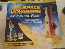 Space Voyagers Adventure Fleet Saturn V Rocket NASA Model Space Toy