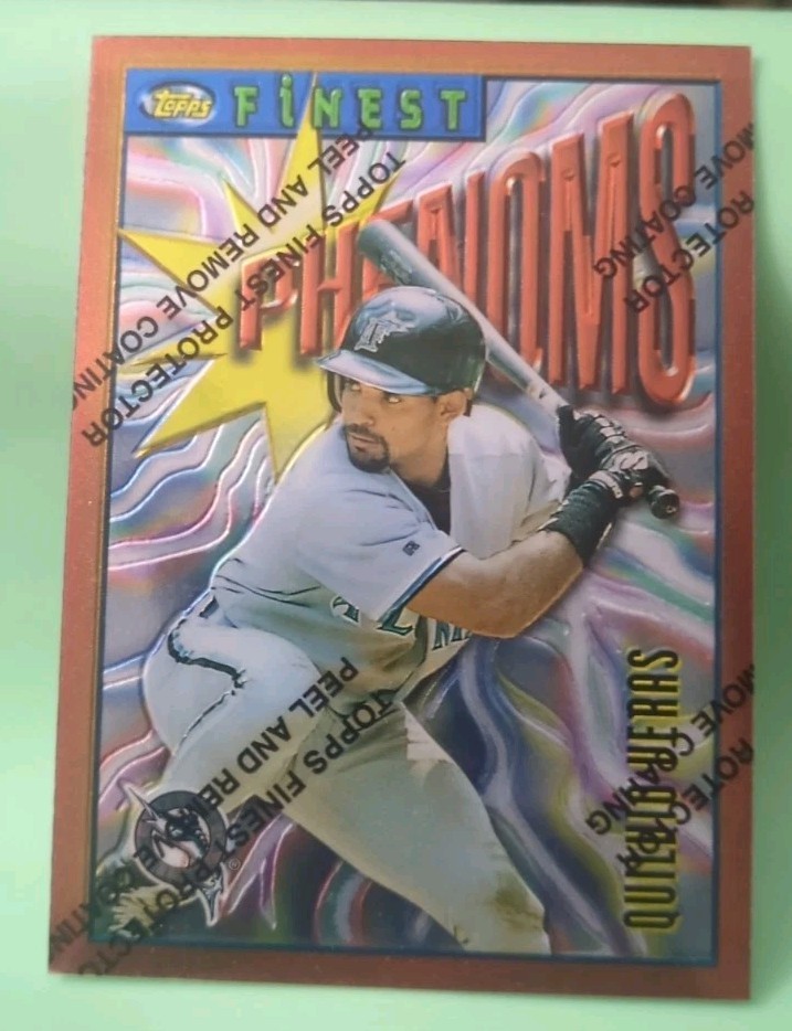 1996 Topps Finest - Quilvio Veras #148 Refractor - Florida Marlins
