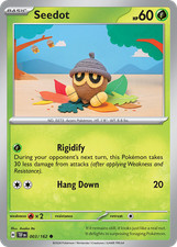 Seedot 003/162 Temporal Forces Common Pokemon NM/M