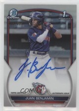 2023 Bowman Chrome Prospect Refractor /499 Juan Benjamin #CPA-JBN Auto 0u17